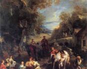 弗朗索瓦 勒莫因 : Hunting Picnic